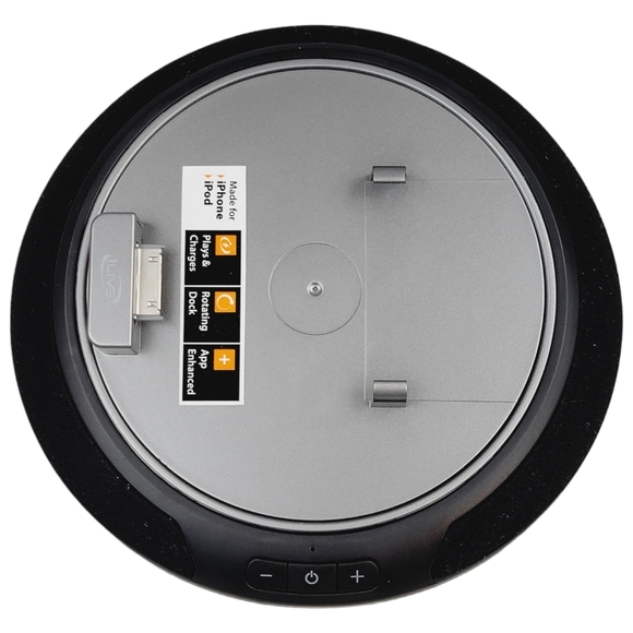 iLive Speaker System for iPod + iPhone - 3D Rotating Dock - Picture 3 of 13